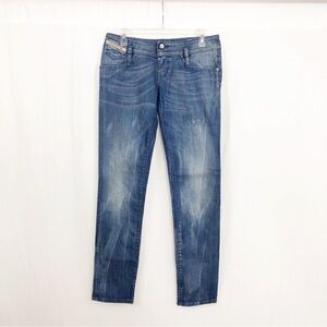 Diesel Matic Low Rise Jeans, Size 28, Blue